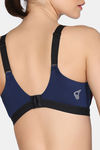 Zelocity High Impact Quick Dry Sports Bra - Windsor Wine — thumbnail 6